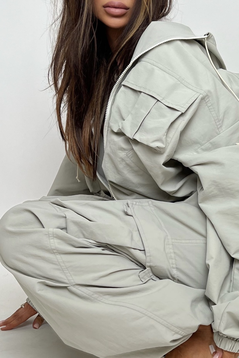 PHILO WINDBREAKER - STONE