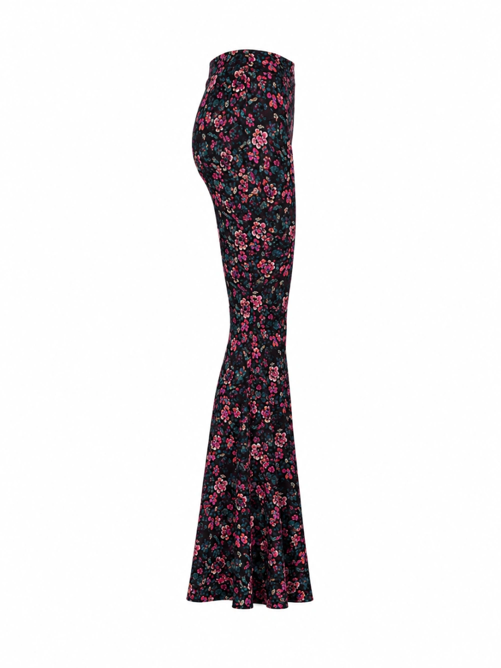 FLORAL FLARE PANTS